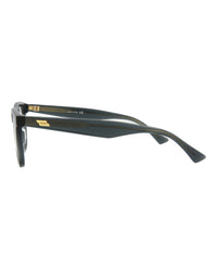 Bottega Veneta Bottega Veneta Mens Round/Oval Grey Grey Transparent Fashion Designer Eyewear