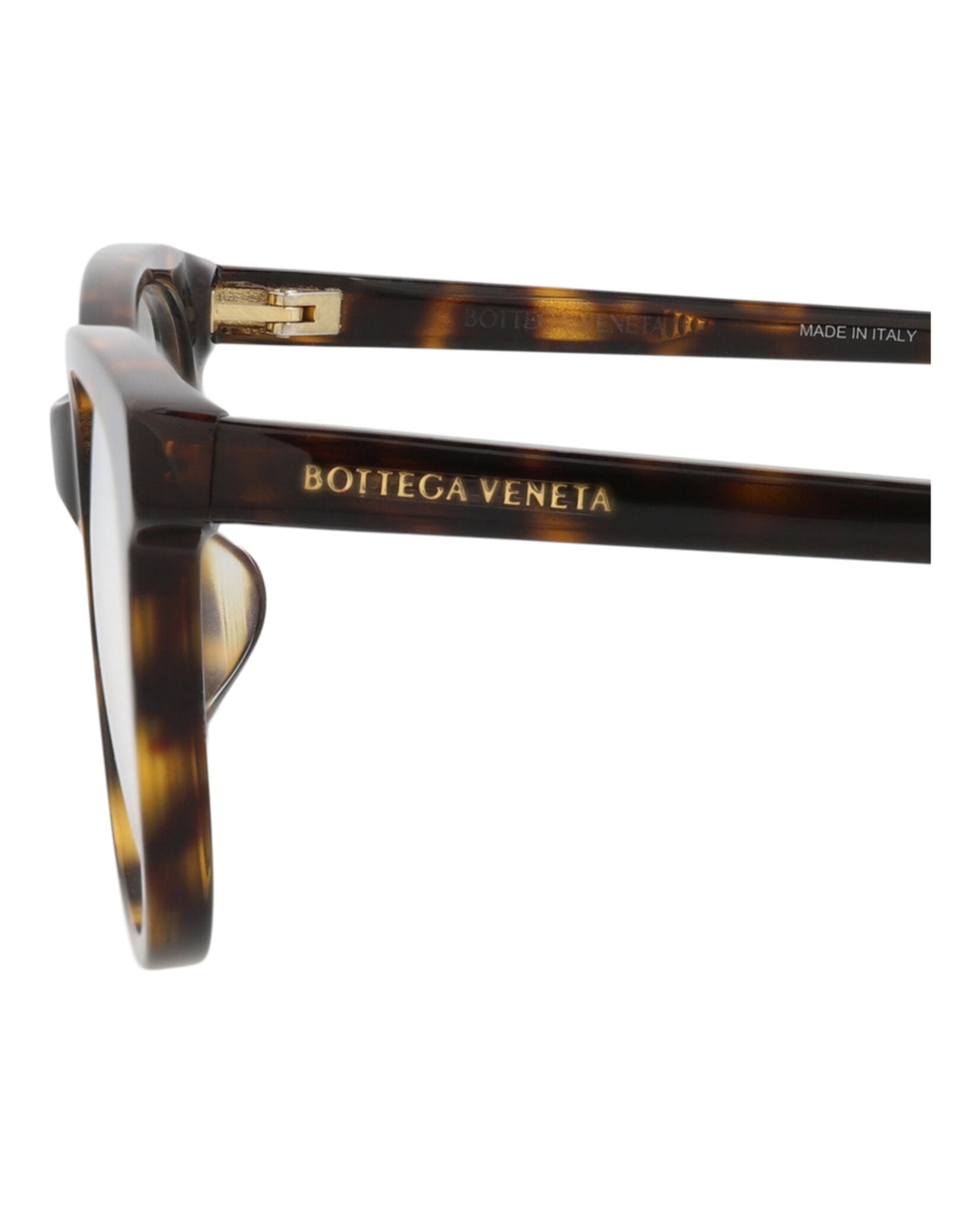 Bottega Veneta Bottega Veneta Womens Square/Rectangle Havana Havana Transparent Fashion Designer Eyewear