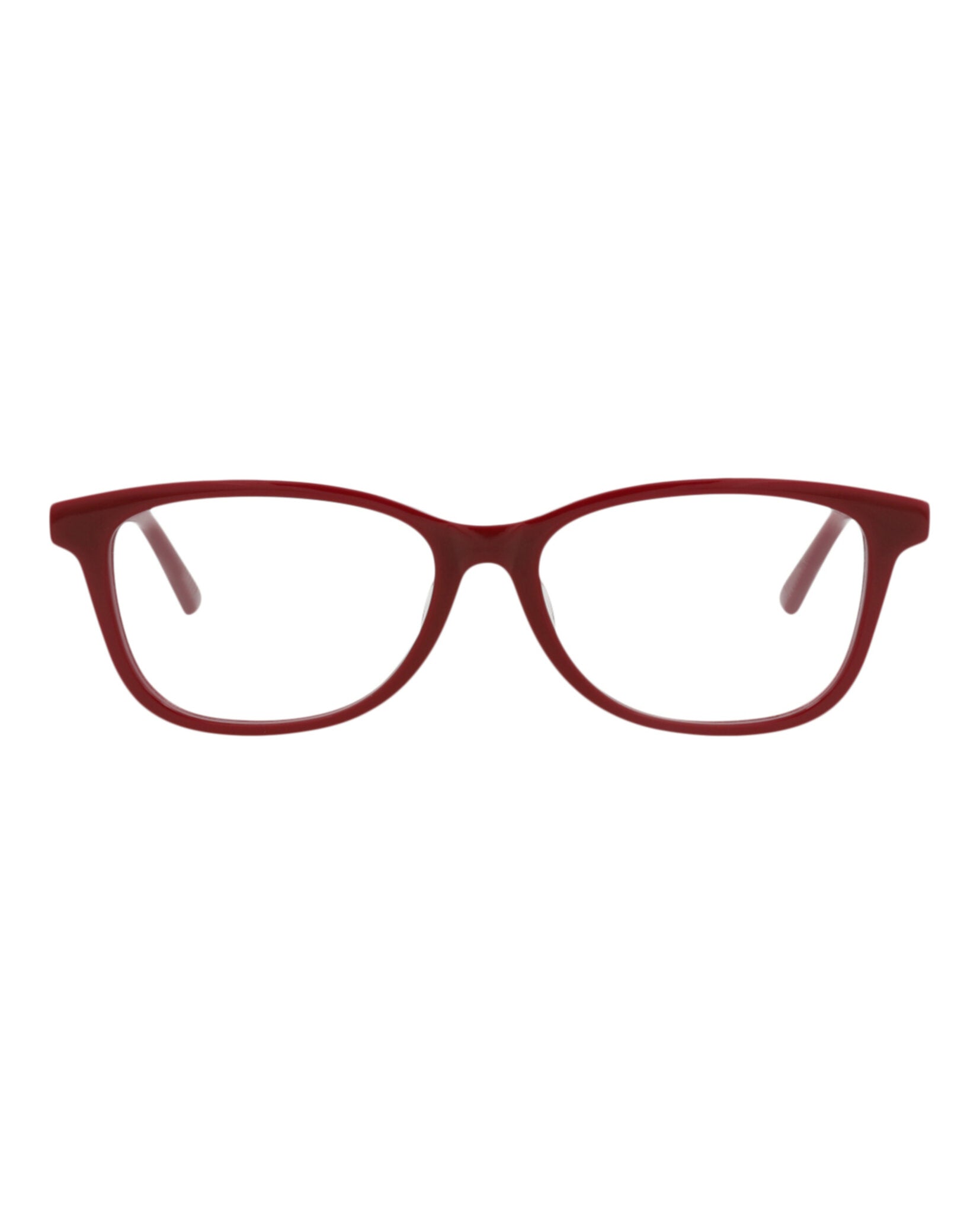 Bottega Veneta Bottega Veneta Womens Square/Rectangle Burgundy Burgundy Transparent Fashion Designer Eyewear