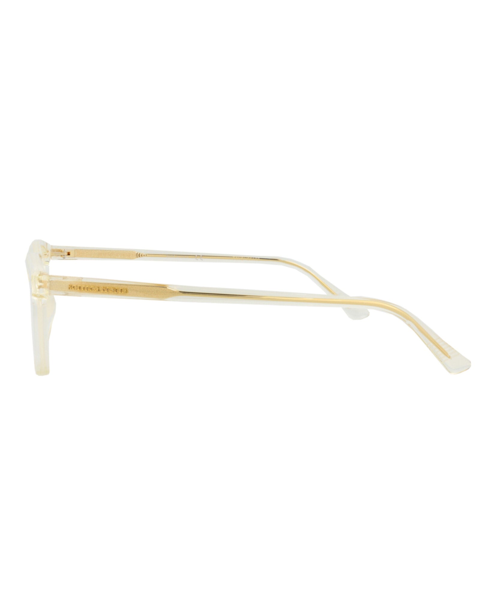Bottega Veneta Bottega Veneta Mens Square/Rectangle Beige Beige Transparent Fashion Designer Eyewear