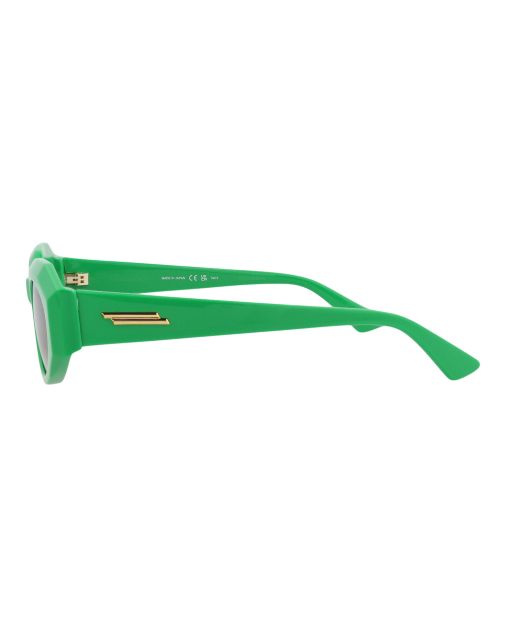 Bottega Veneta Bottega Veneta Womens Round/Oval Green Green Green Fashion Designer Eyewear
