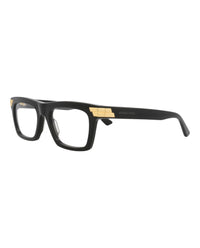 Bottega Veneta Bottega Veneta Unisex Square/Rectangle Black Black Transparent Fashion Designer Eyewear