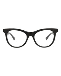 Bottega Veneta Bottega Veneta Womens Round/Oval Black Black Transparent Fashion Designer Eyewear