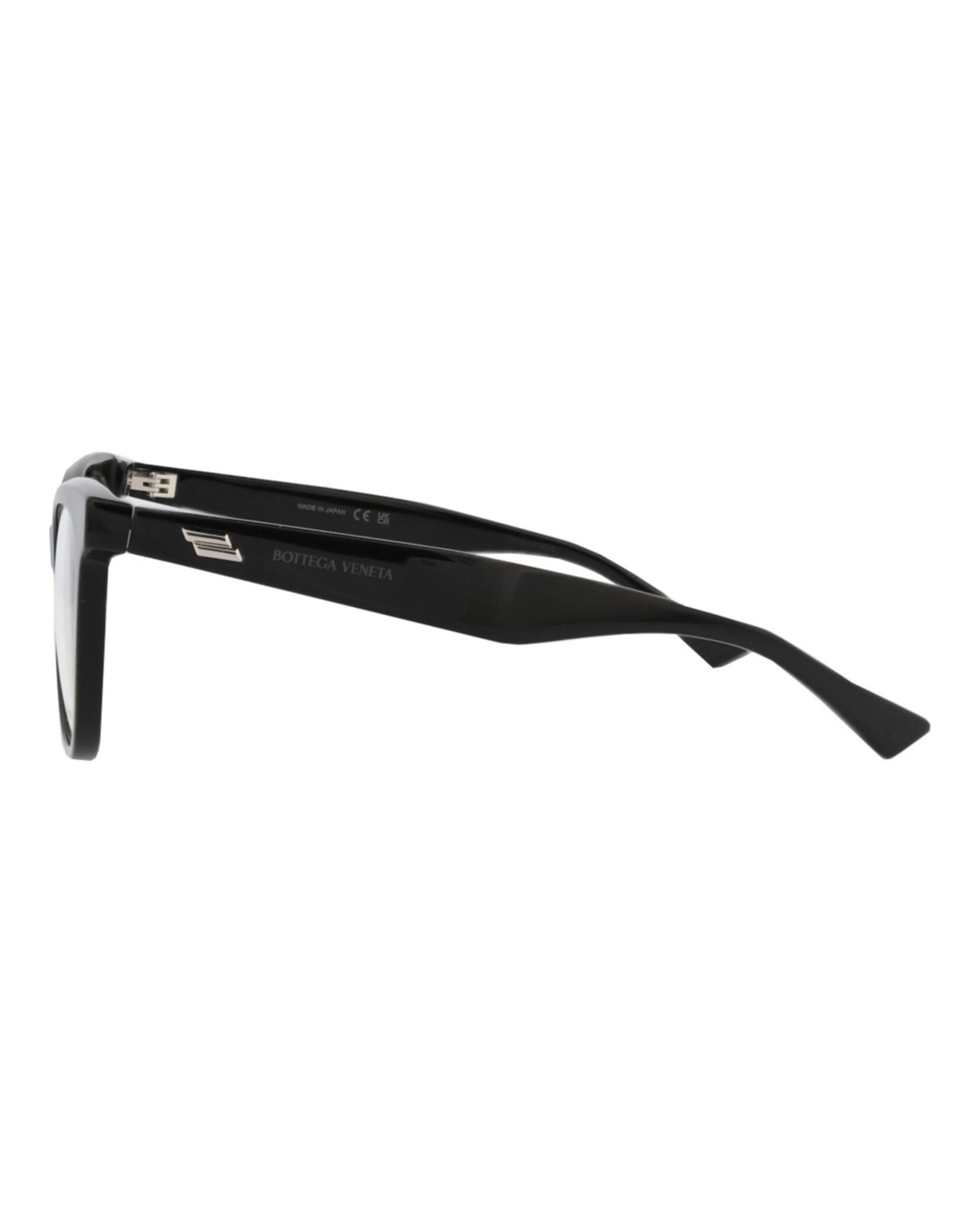 Bottega Veneta Bottega Veneta Womens Round/Oval Black Black Transparent Fashion Designer Eyewear