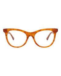 Bottega Veneta Bottega Veneta Womens Round/Oval Havana Havana Transparent Fashion Designer Eyewear