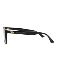 Bottega Veneta Unisex Square/Rectangle Black Black Transparent Fashion Designer Eyewear