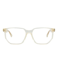 Bottega Veneta Bottega Veneta Unisex Square/Rectangle Beige Beige Transparent Fashion Designer Eyewear