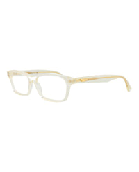 Bottega Veneta Womens Square/Rectangle Beige Beige Transparent Fashion Designer Eyewear