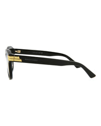 Bottega Veneta Bottega Veneta Womens Cat Eye Black Black Transparent Fashion Designer Eyewear