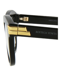 Bottega Veneta Bottega Veneta Womens Cat Eye Black Black Transparent Fashion Designer Eyewear