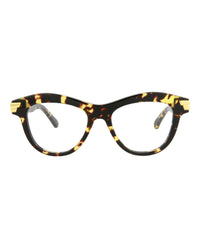 Bottega Veneta Bottega Veneta Womens Cat Eye Havana Havana Transparent Fashion Designer Eyewear