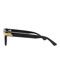 Bottega Veneta Bottega Veneta Womens Cat Eye Black Black Transparent Fashion Designer Eyewear