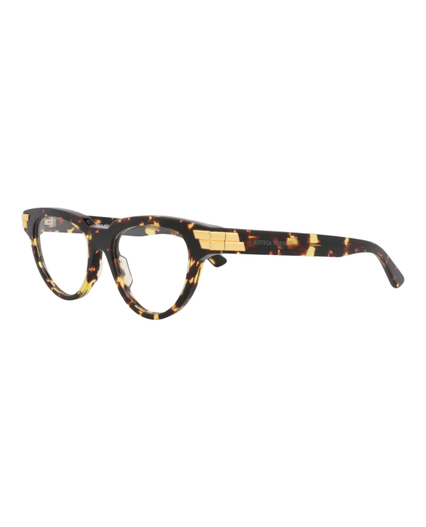 Bottega Veneta Bottega Veneta Womens Cat Eye Havana Havana Transparent Fashion Designer Eyewear