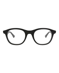 Bottega Veneta Bottega Veneta Unisex Round/Oval Black Black Transparent Fashion Designer Eyewear
