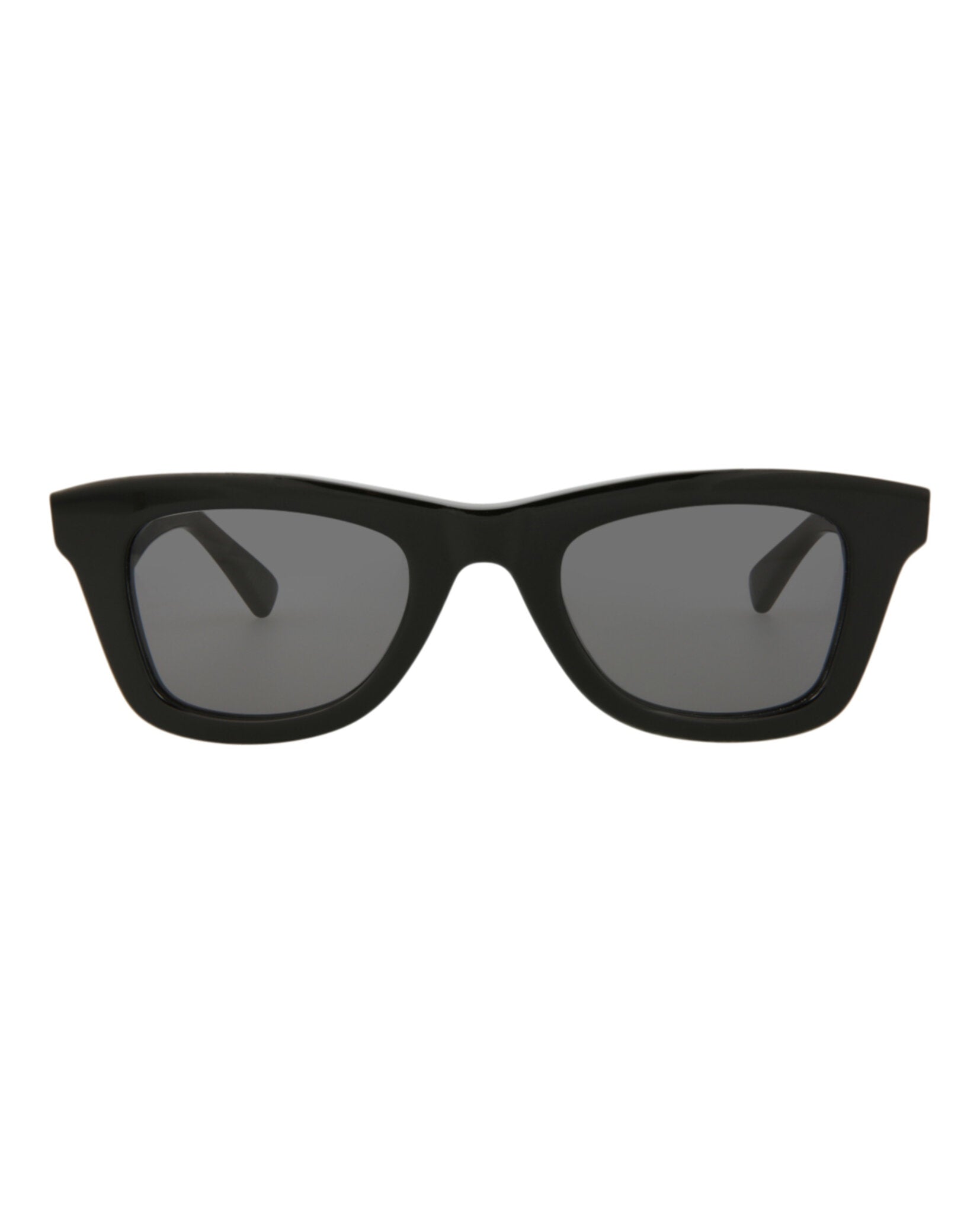 Bottega Veneta Bottega Veneta Unisex Square/Rectangle Black Black Grey Fashion Designer Eyewear