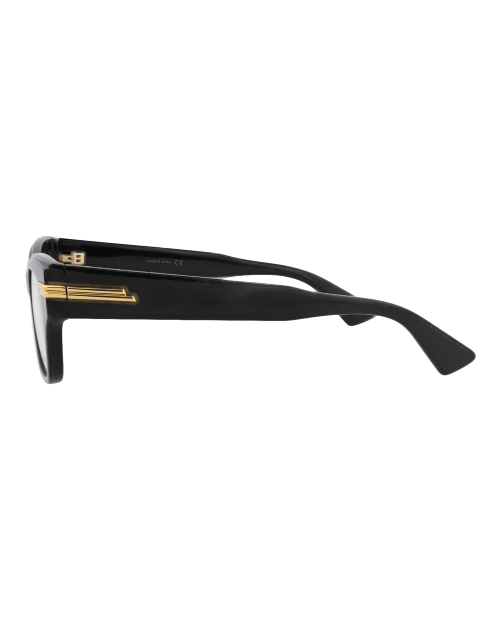 Bottega Veneta Bottega Veneta Womens Cat Eye Black Black Transparent Fashion Designer Eyewear