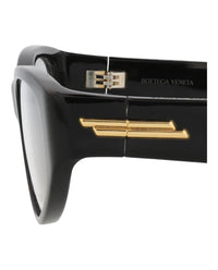 Bottega Veneta Womens Cat Eye Black Black Transparent Fashion Designer Eyewear