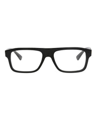 Bottega Veneta Bottega Veneta Mens Square/Rectangle Black Black Transparent Fashion Designer Eyewear