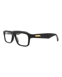 Bottega Veneta Bottega Veneta Mens Square/Rectangle Black Black Transparent Fashion Designer Eyewear