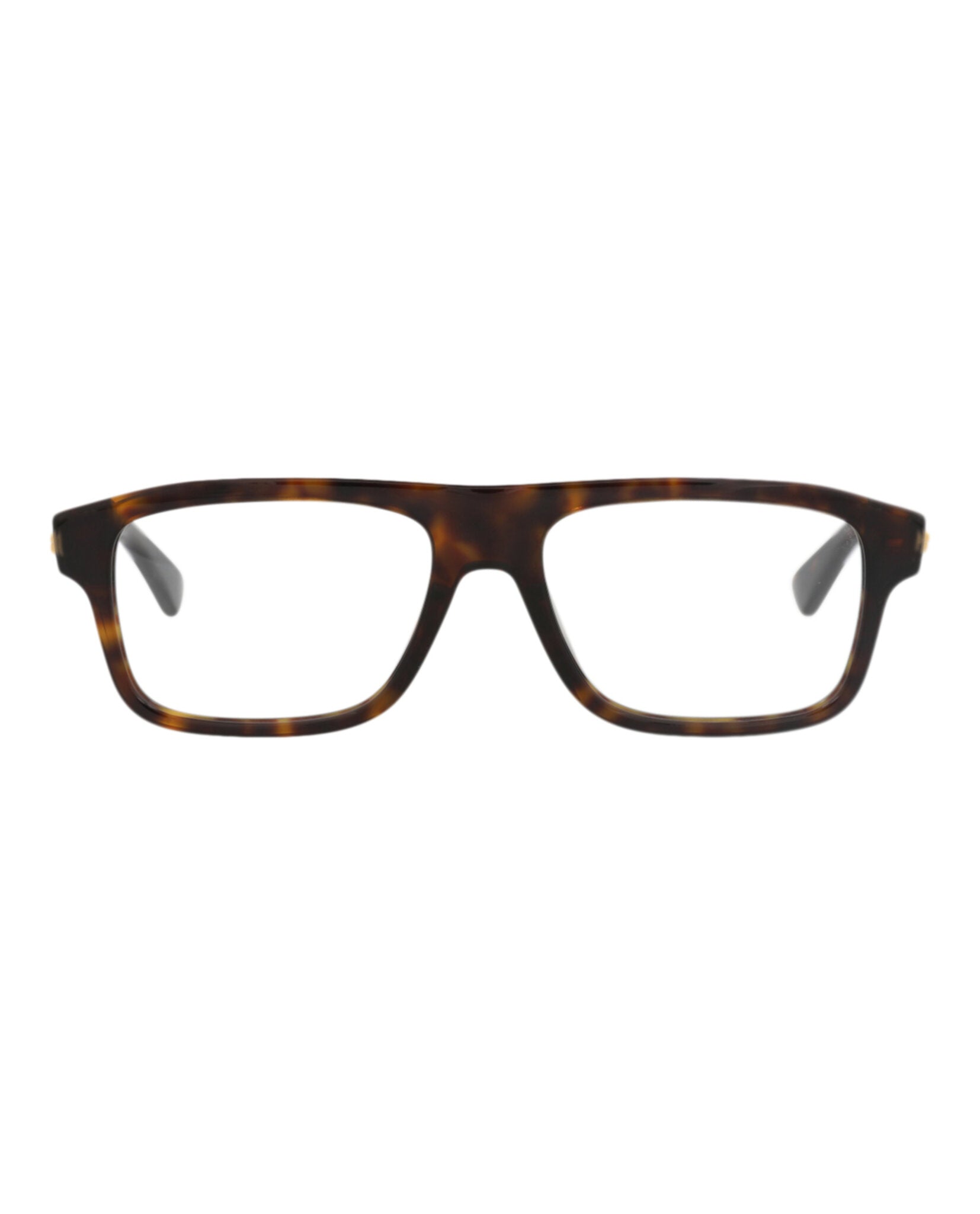 Bottega Veneta Bottega Veneta Mens Square/Rectangle Havana Havana Transparent Fashion Designer Eyewear
