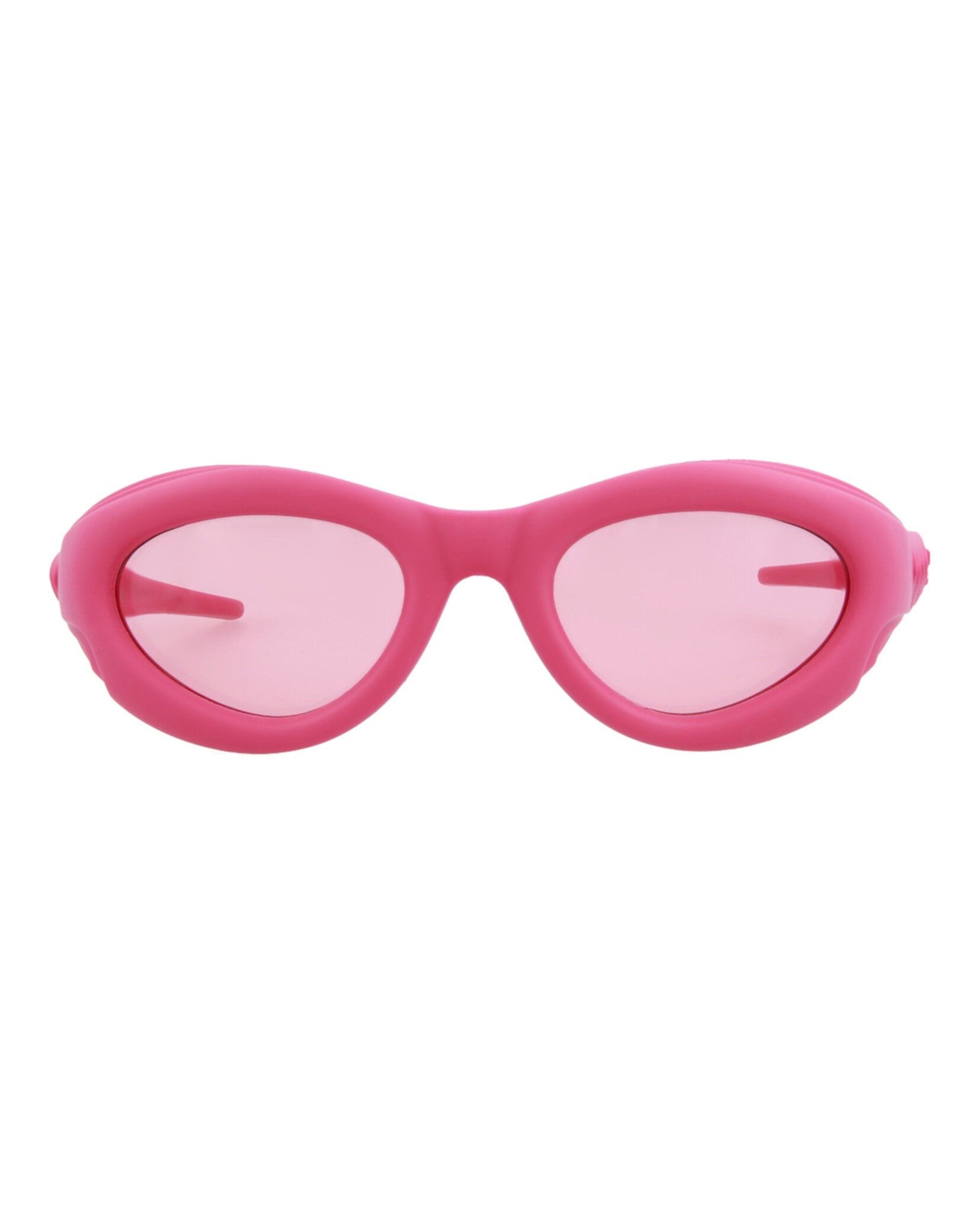 Bottega Veneta Unisex Round/Oval Pink Pink Pink Fashion Designer Eyewear Pink Pink Pink
