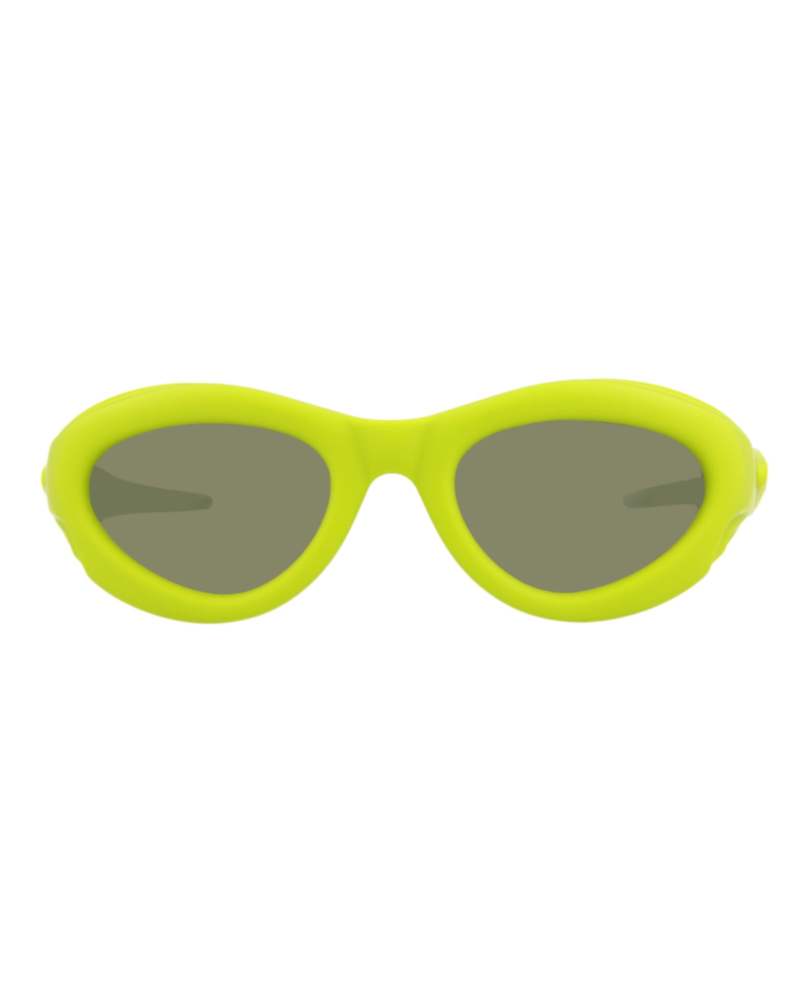 Bottega Veneta Unisex Round/Oval Green Green Green Fashion Designer Eyewear Green Green Green