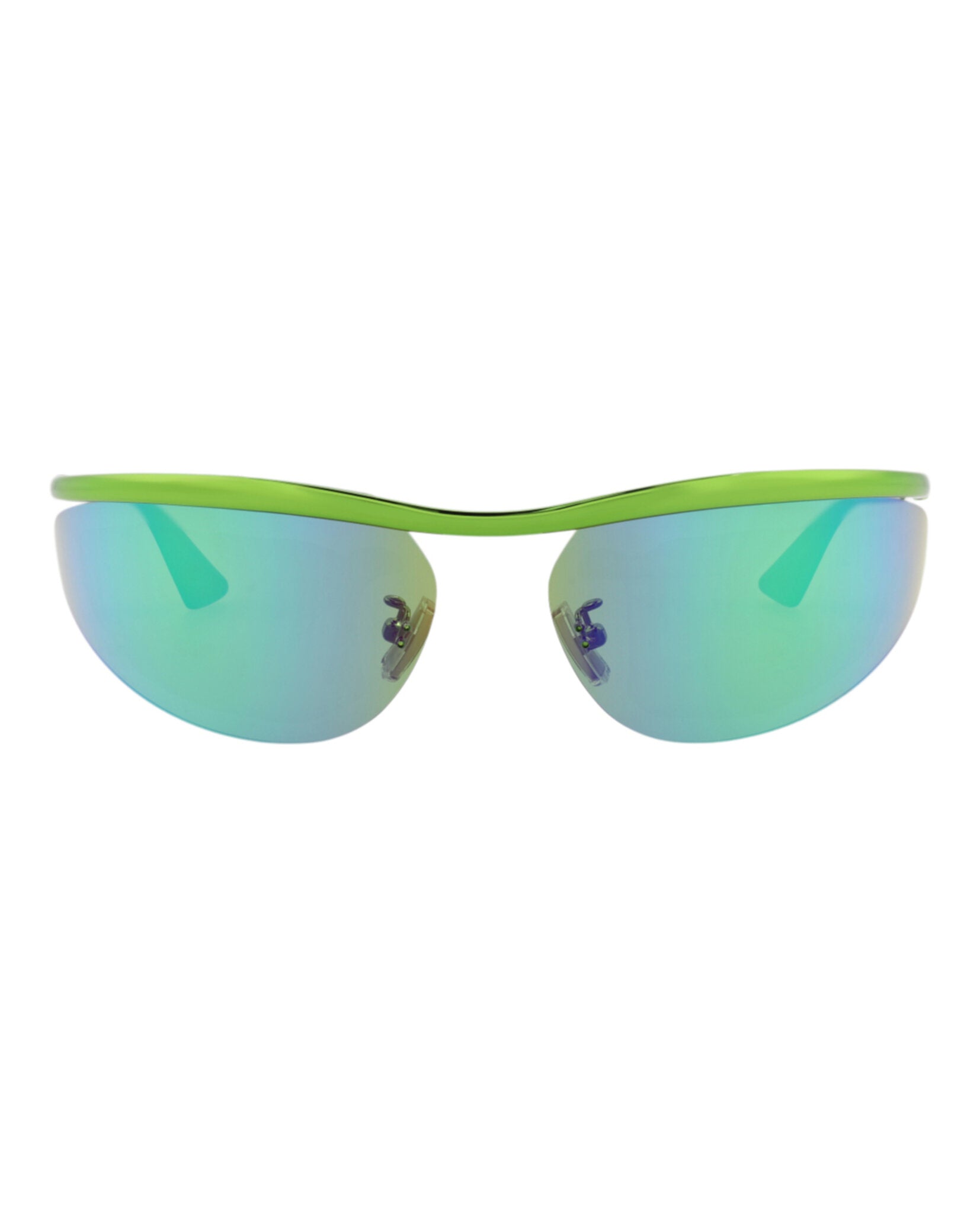 Bottega Veneta Unisex Cat Eye Green Green Green Fashion Designer Eyewear