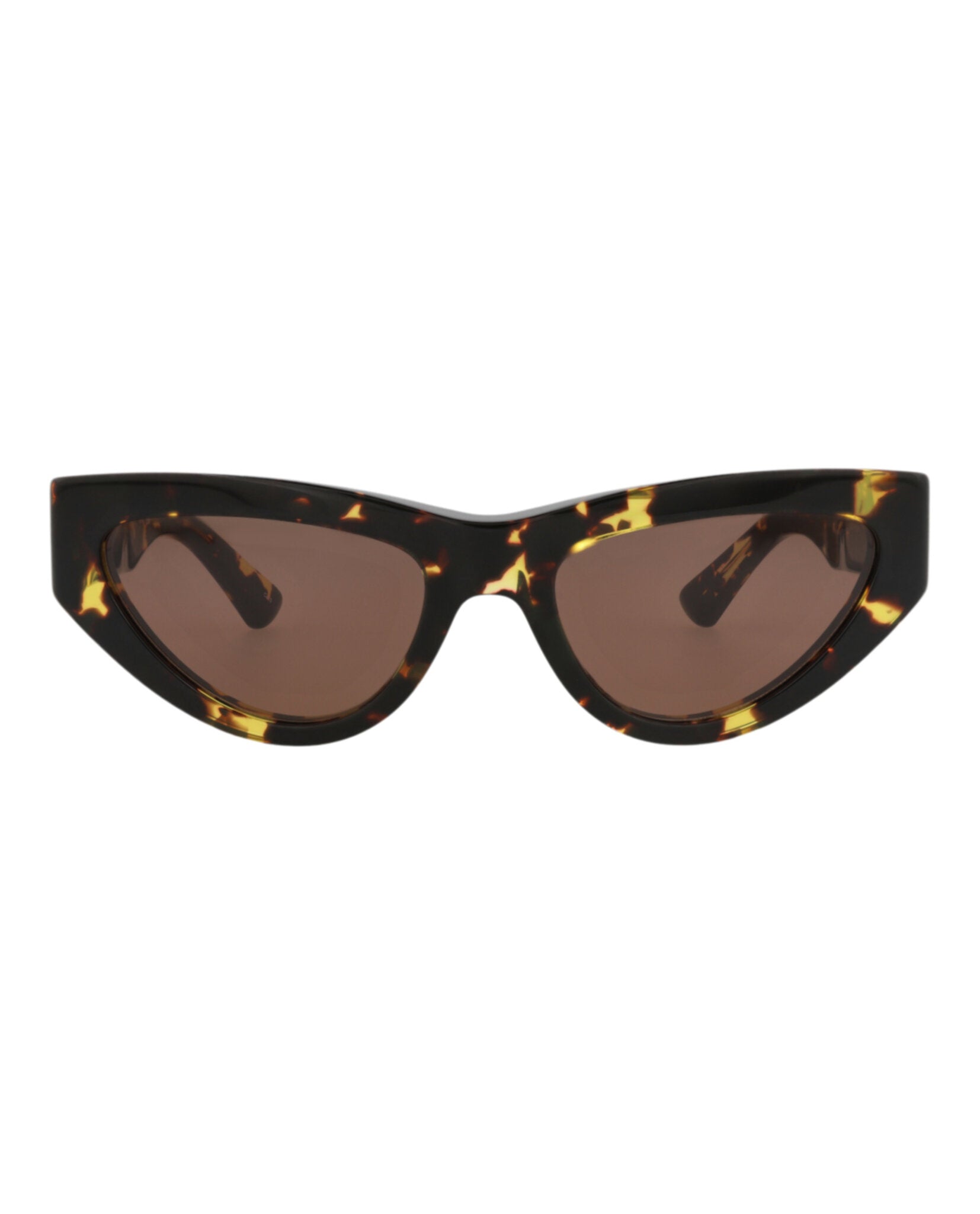 Bottega Veneta Womens Cat Eye Havana Havana Brown Fashion Designer Eyewear