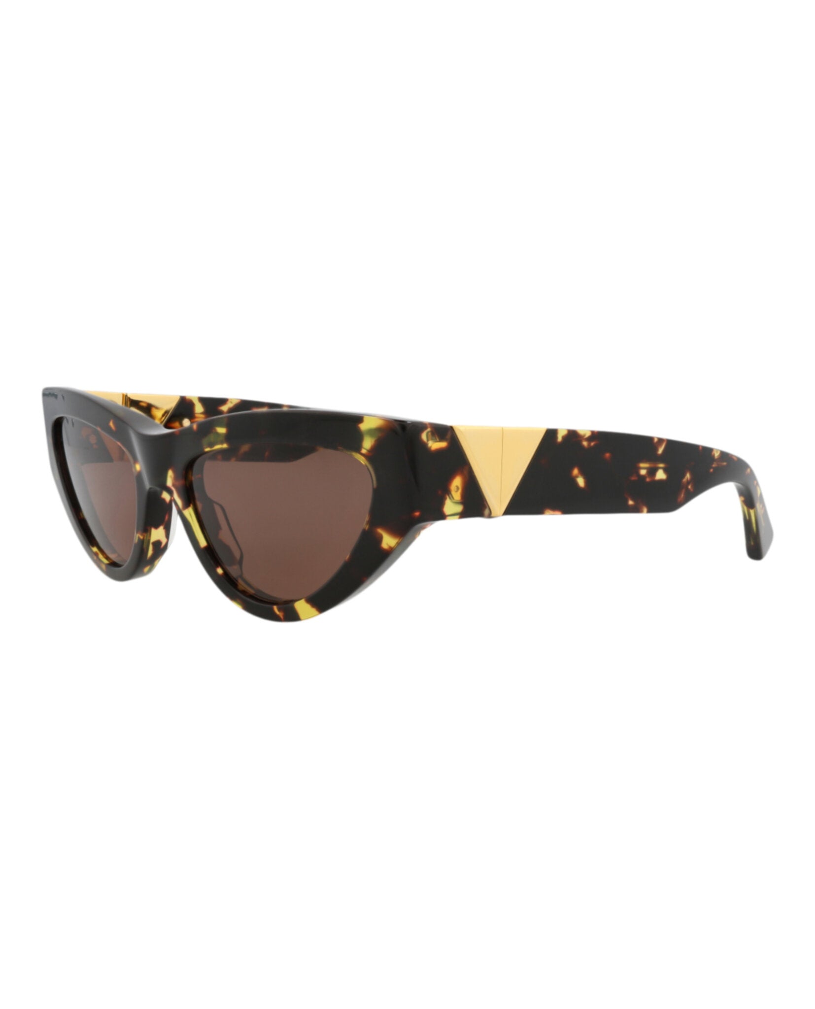 Bottega Veneta Womens Cat Eye Havana Havana Brown Fashion Designer Eyewear