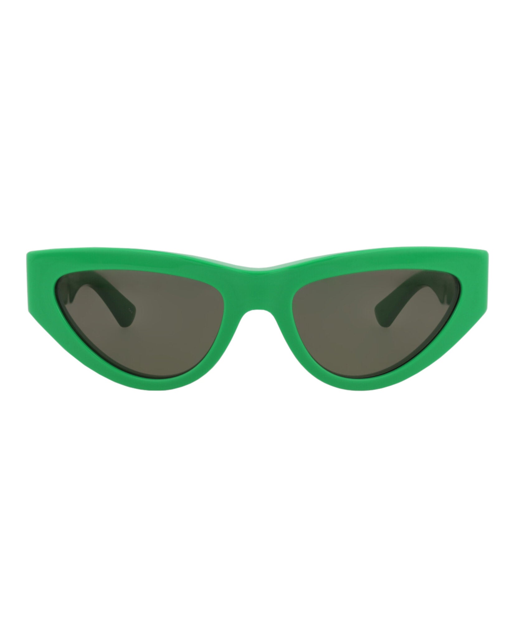 Bottega Veneta Womens Cat Eye Green Green Green Fashion Designer Eyewear