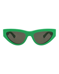 Bottega Veneta Womens Cat Eye Green Green Green Fashion Designer Eyewear
