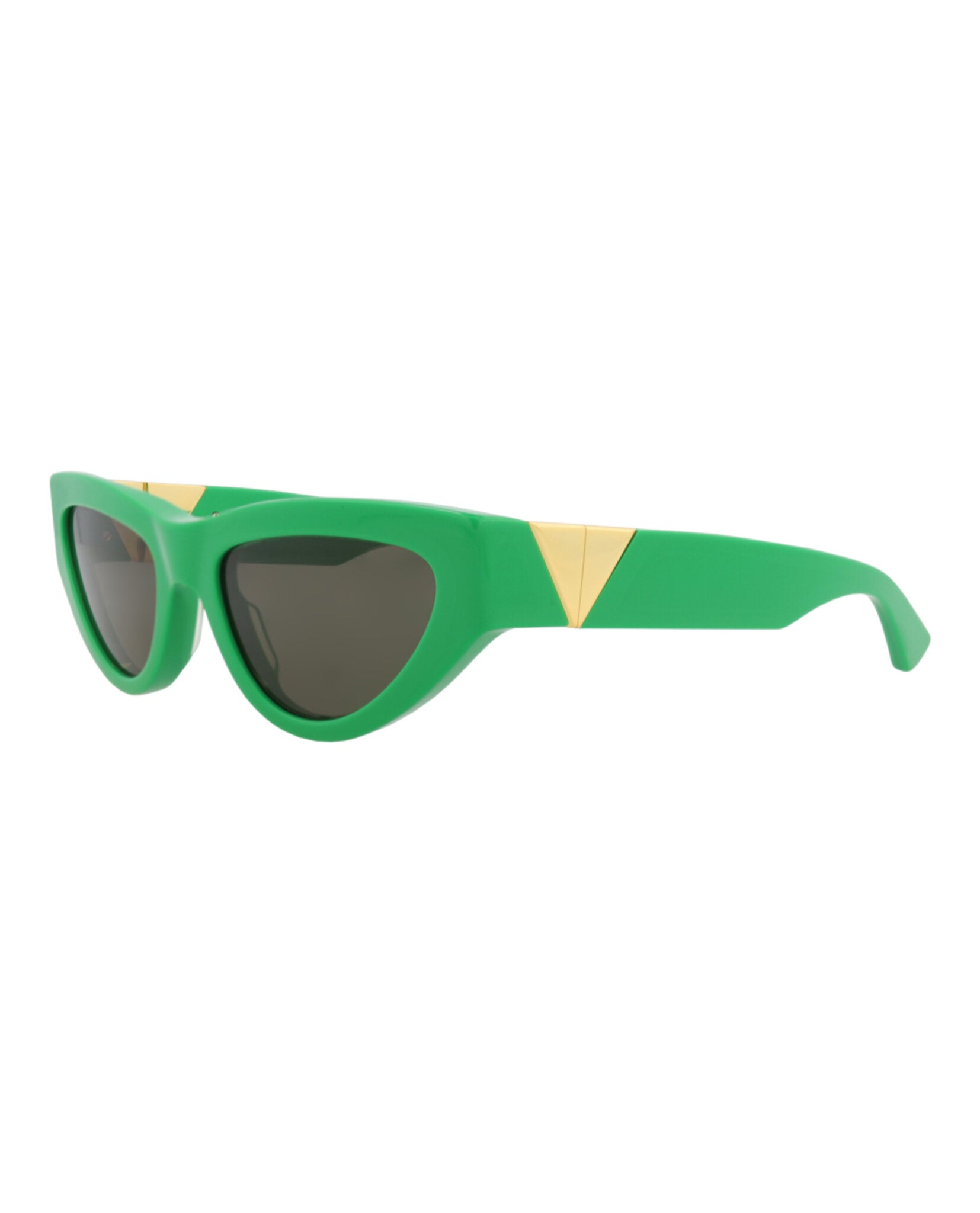 Bottega Veneta Womens Cat Eye Green Green Green Fashion Designer Eyewear