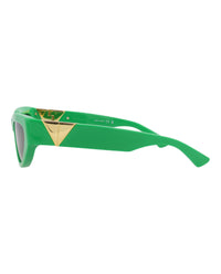 Bottega Veneta Womens Cat Eye Green Green Green Fashion Designer Eyewear