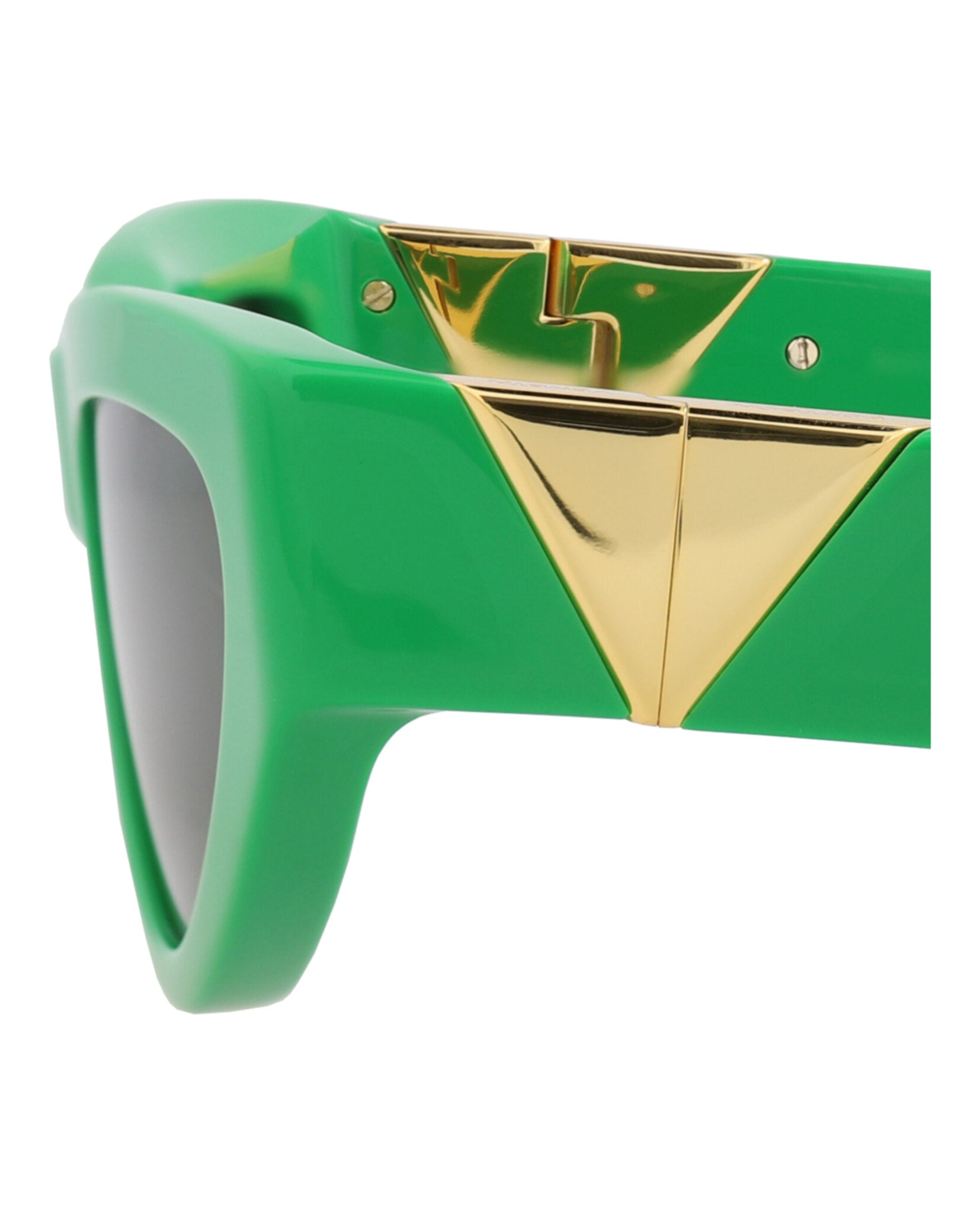 Bottega Veneta Womens Cat Eye Green Green Green Fashion Designer Eyewear