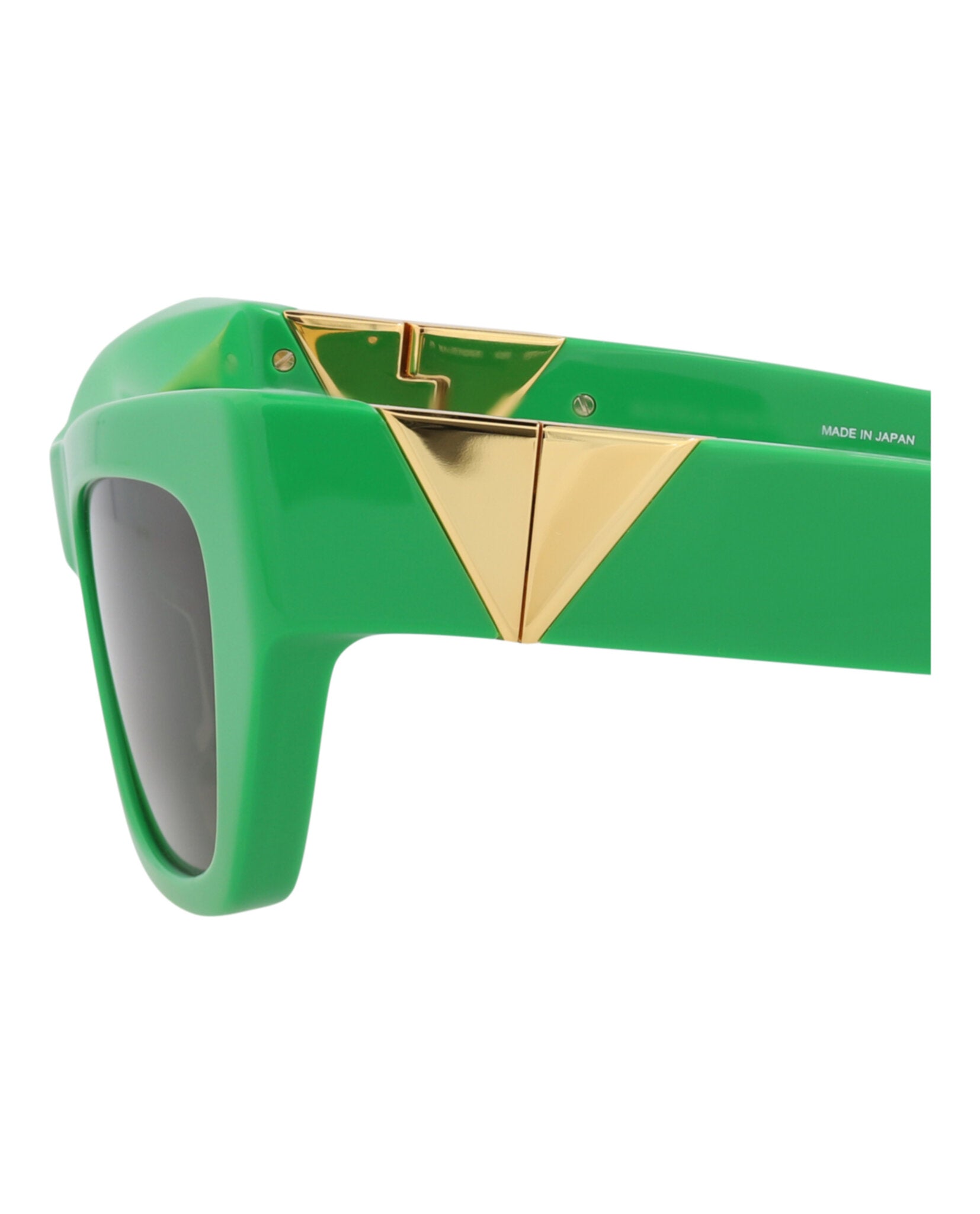 Bottega Veneta Womens Cat Eye Green Green Green Fashion Designer Eyewear