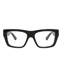 Bottega Veneta Bottega Veneta Womens Square/Rectangle Black Black Transparent Fashion Designer Eyewear