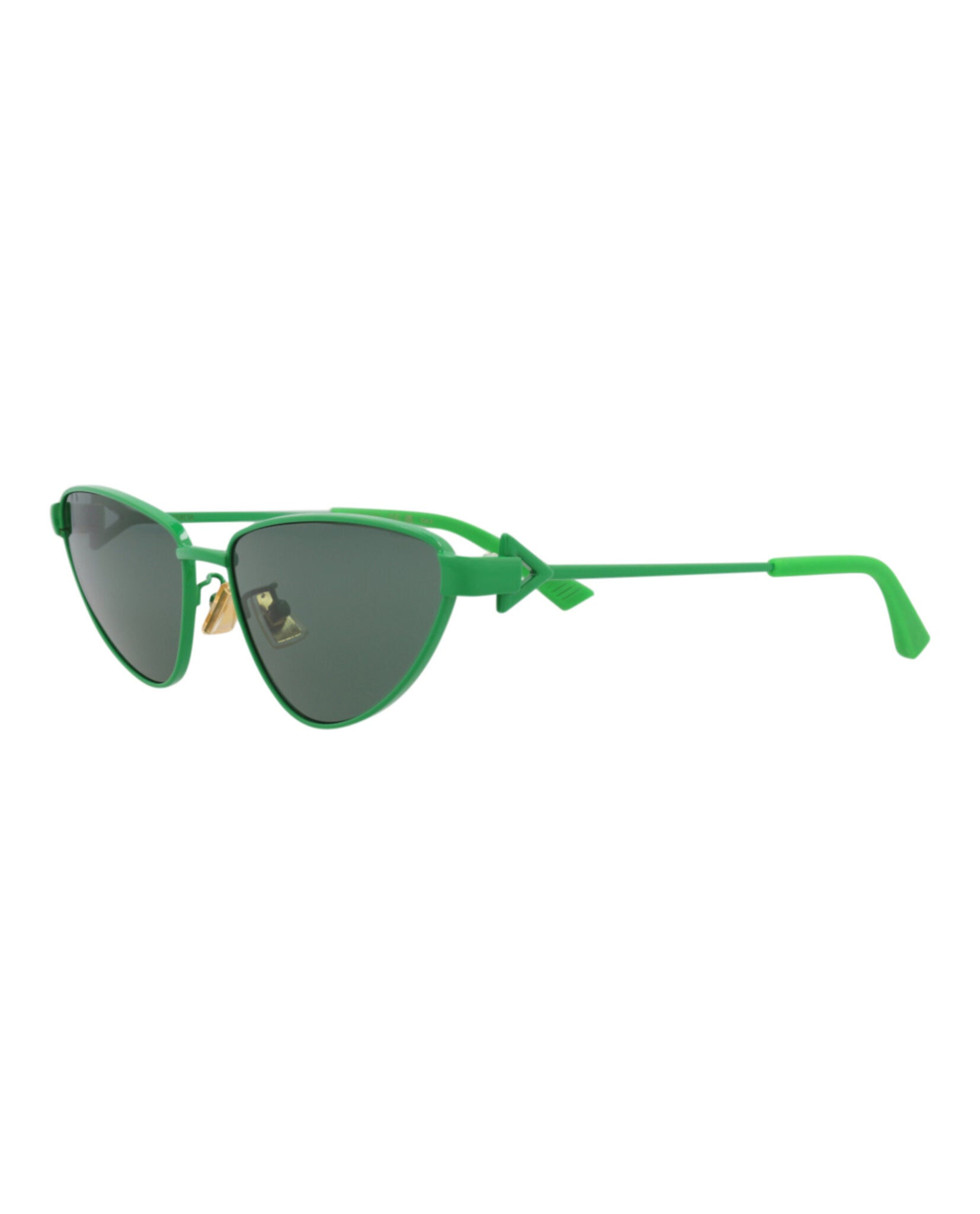 Bottega Veneta Bottega Veneta Womens Cat Eye Green Green Green Fashion Designer Eyewear