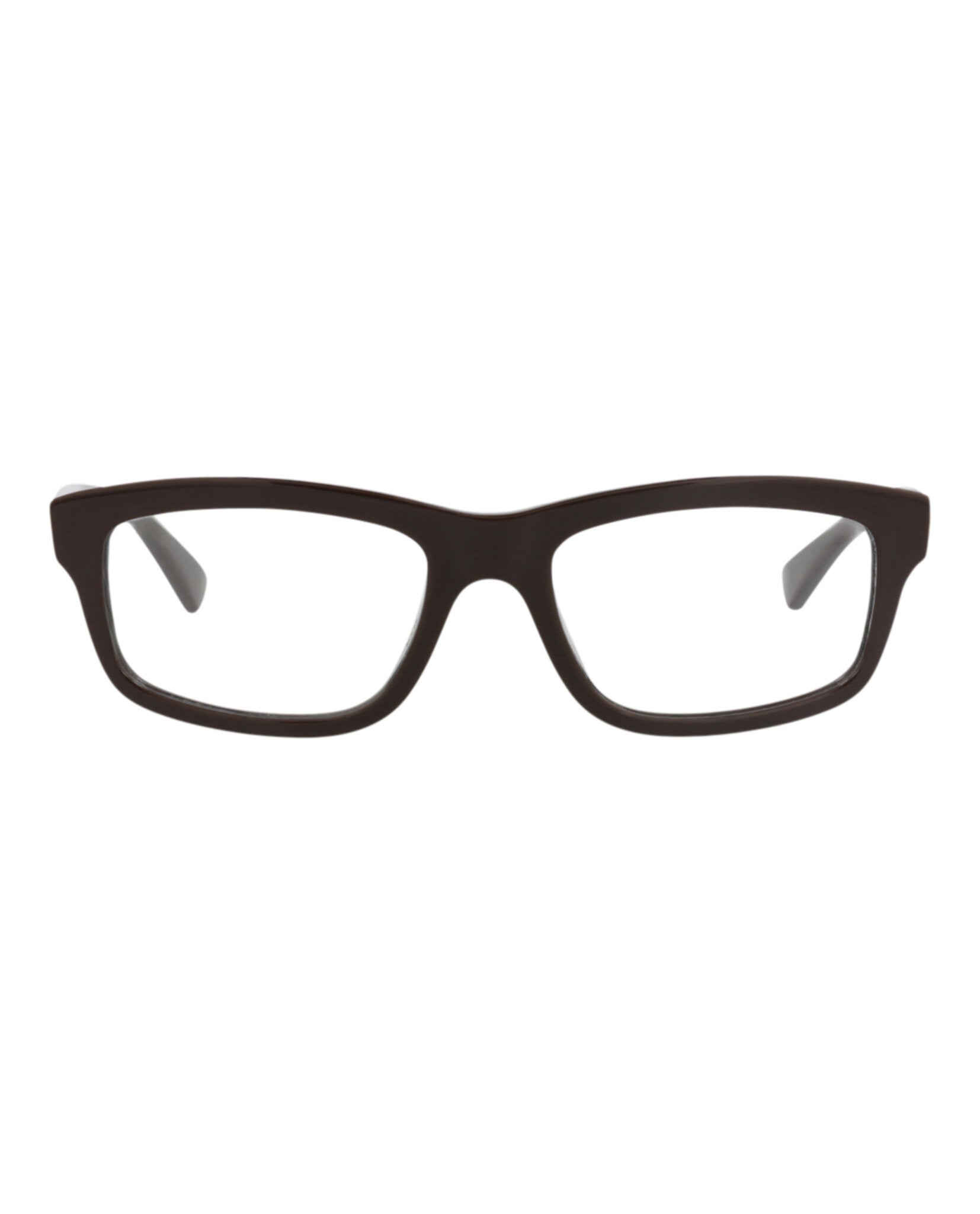 Bottega Veneta Bottega Veneta Mens Square/Rectangle Brown Brown Transparent Fashion Designer Eyewear