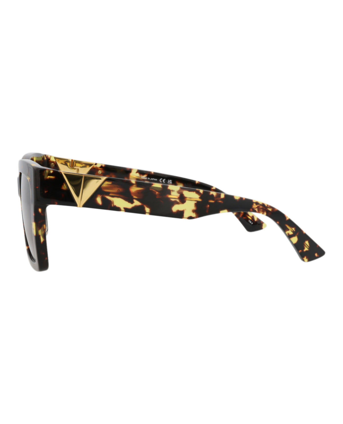 Bottega Veneta Bottega Veneta Womens Square/Rectangle Havana Havana Brown Fashion Designer Eyewear