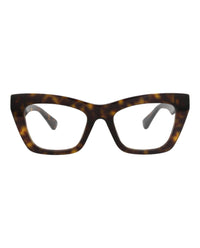 Bottega Veneta Womens Cat Eye Havana Havana Transparent Fashion Designer Eyewear
