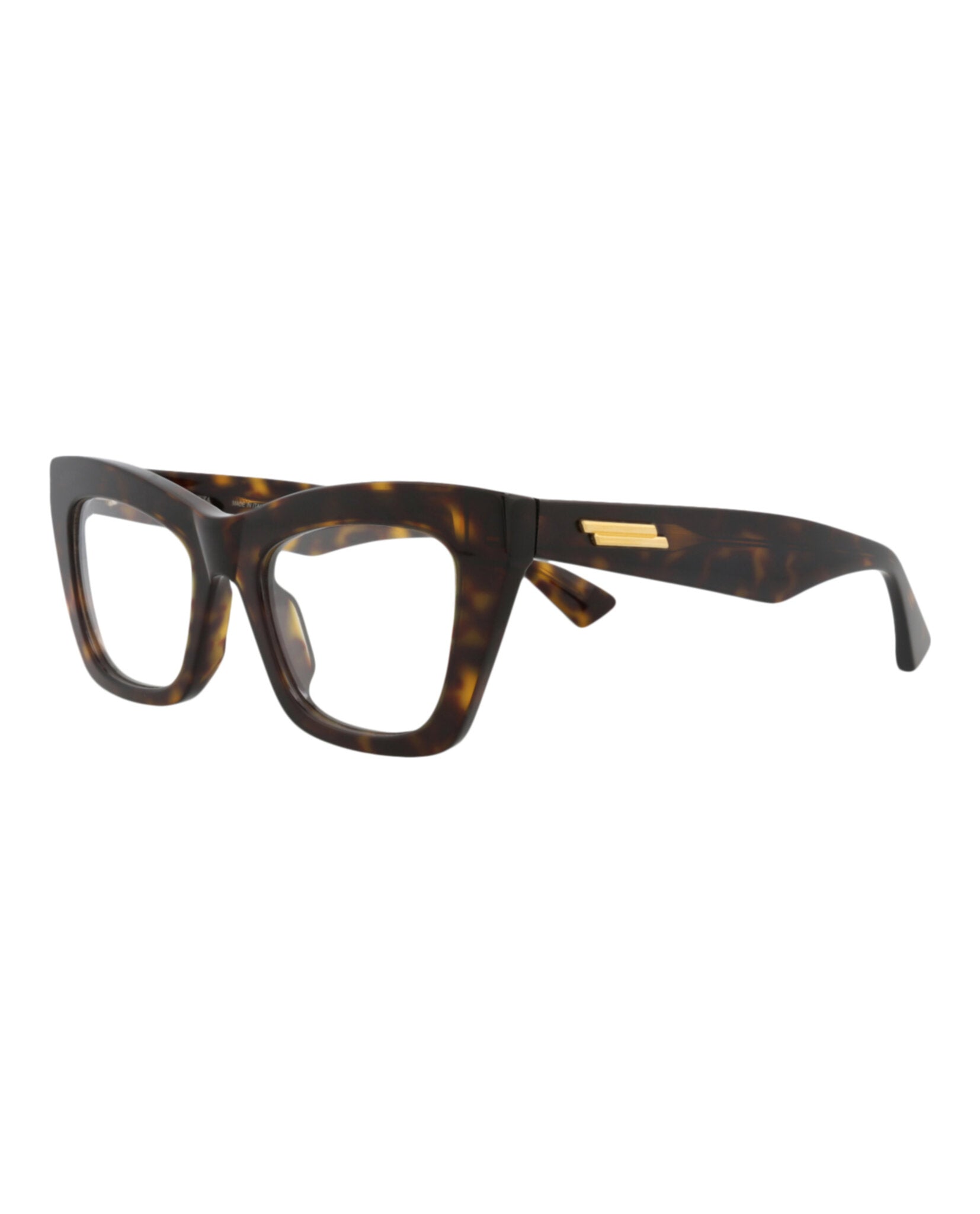 Bottega Veneta Womens Cat Eye Havana Havana Transparent Fashion Designer Eyewear
