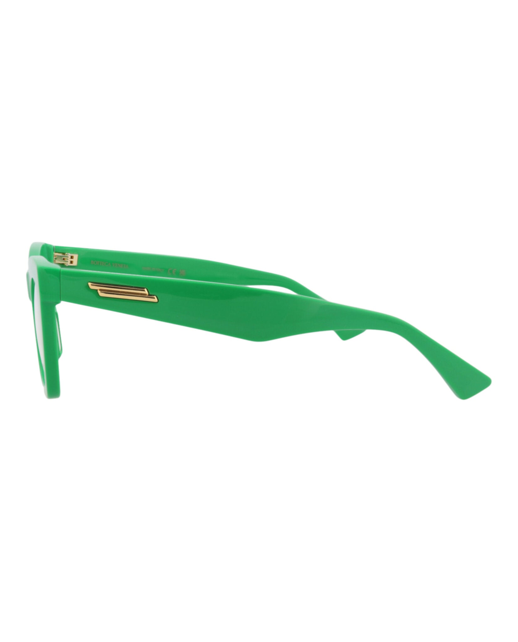 Bottega Veneta Bottega Veneta Womens Cat Eye Green Green Transparent Fashion Designer Eyewear