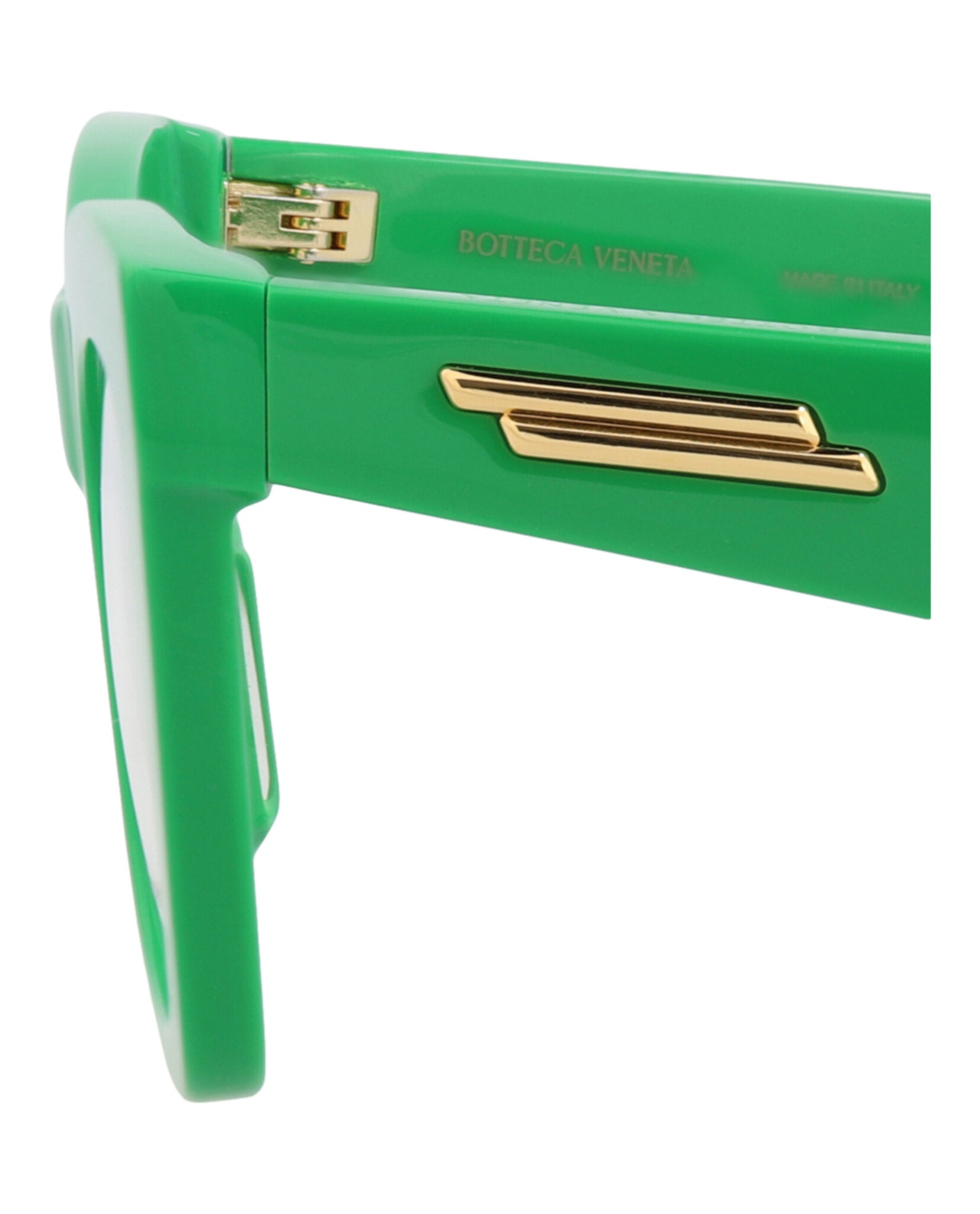 Bottega Veneta Bottega Veneta Womens Cat Eye Green Green Transparent Fashion Designer Eyewear