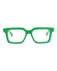 Bottega Veneta Mens Square/Rectangle Green Green Transparent Fashion Designer Eyewear