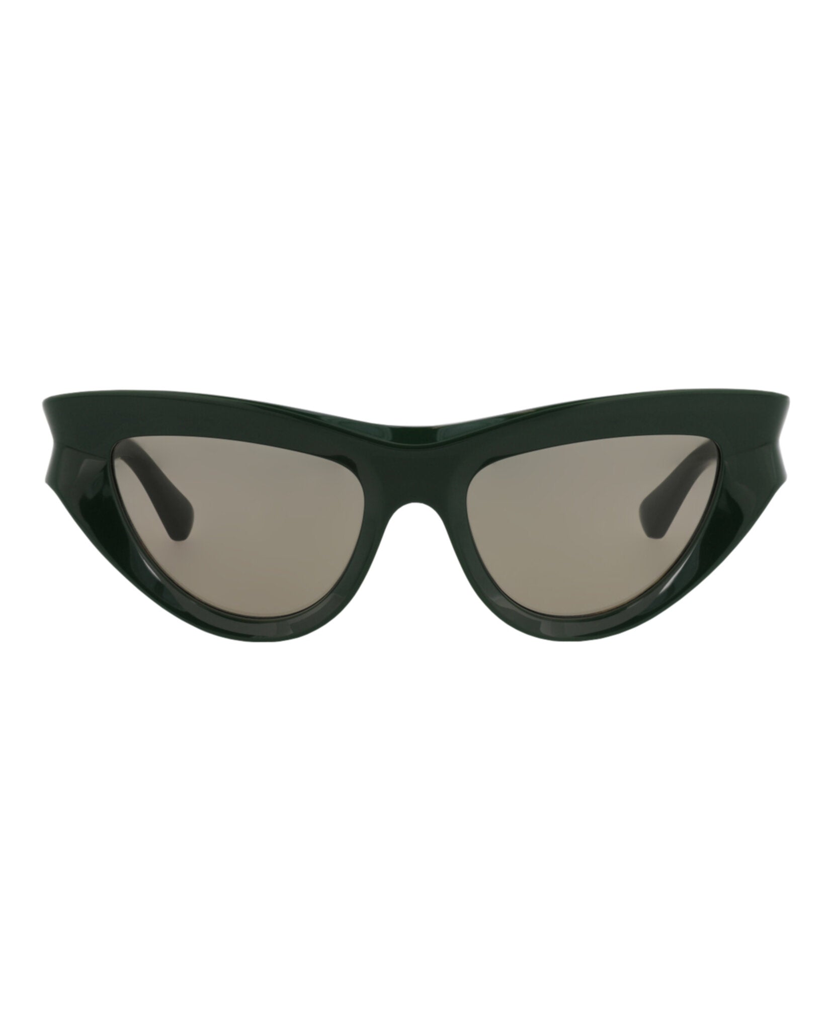 Bottega Veneta Bottega Veneta Womens Cat Eye Green Green Green Fashion Designer Eyewear