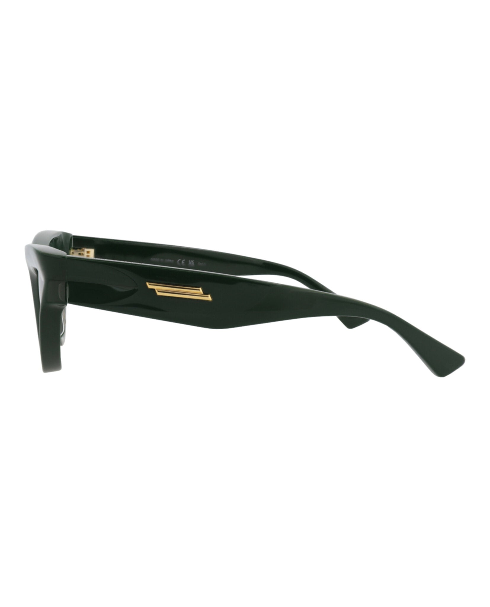 Bottega Veneta Bottega Veneta Womens Cat Eye Green Green Green Fashion Designer Eyewear