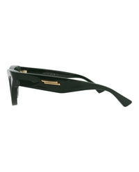 Bottega Veneta Bottega Veneta Womens Cat Eye Green Green Green Fashion Designer Eyewear
