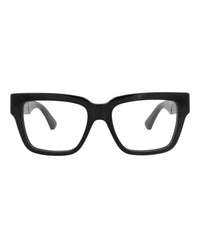 Bottega Veneta Bottega Veneta Womens Square/Rectangle Black Black Transparent Fashion Designer Eyewear