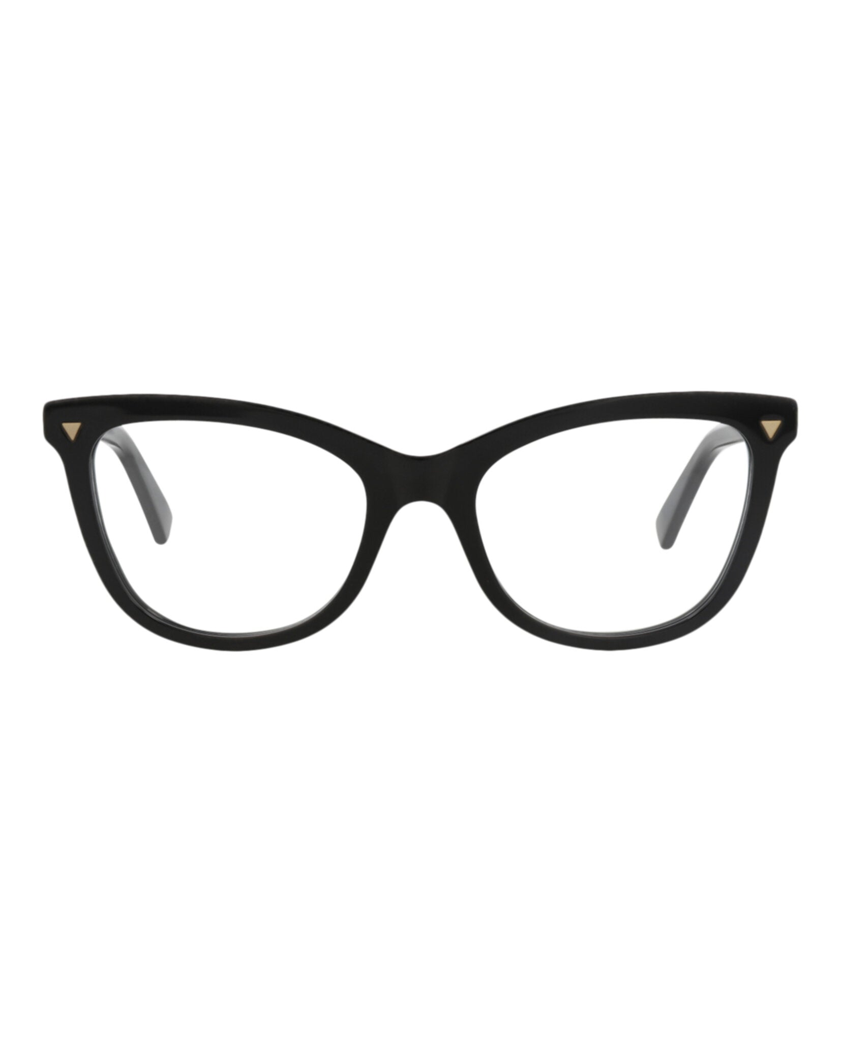 Bottega Veneta Womens Cat Eye Black Black Transparent Fashion Designer Eyewear