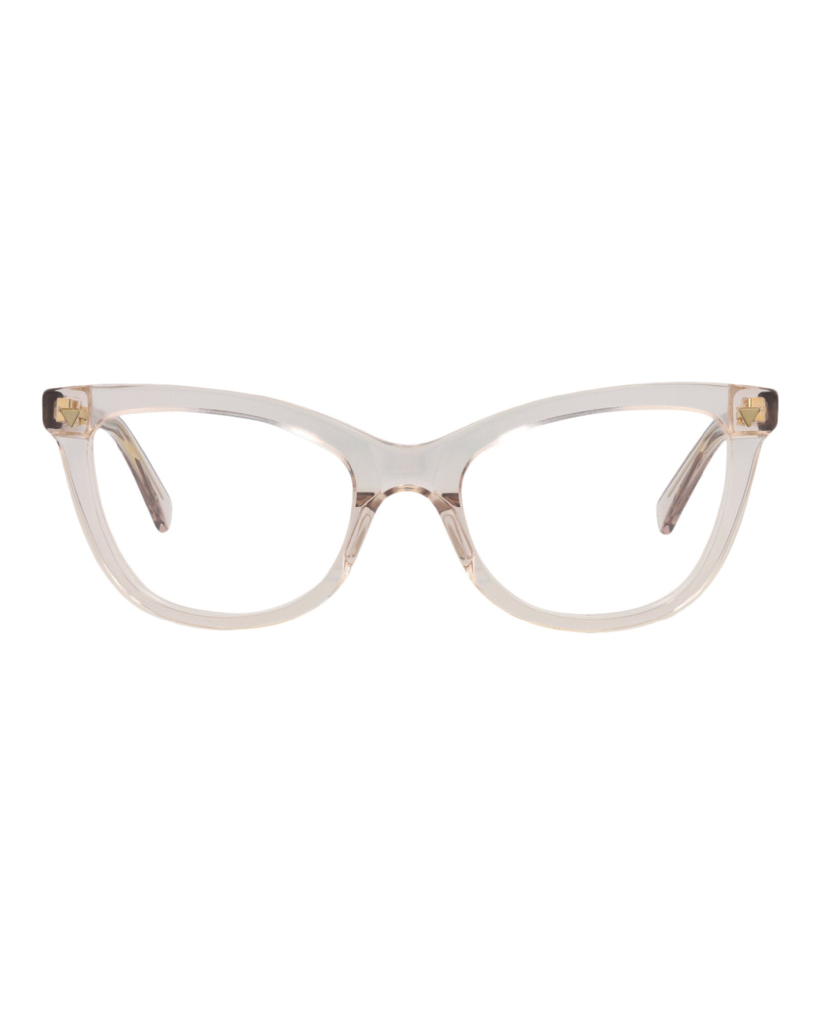 Bottega Veneta Bottega Veneta Womens Cat Eye Nude Nude Transparent Fashion Designer Eyewear